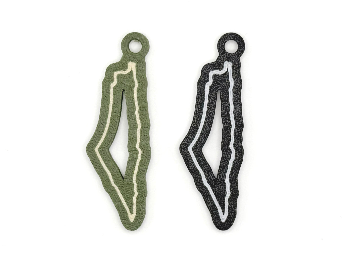 Palestine Map Keyring