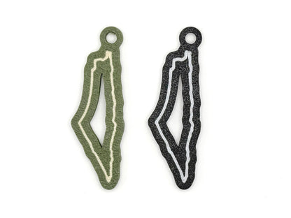 Palestine Map Keyring
