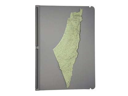 A6 Palestine Terrain Notebook