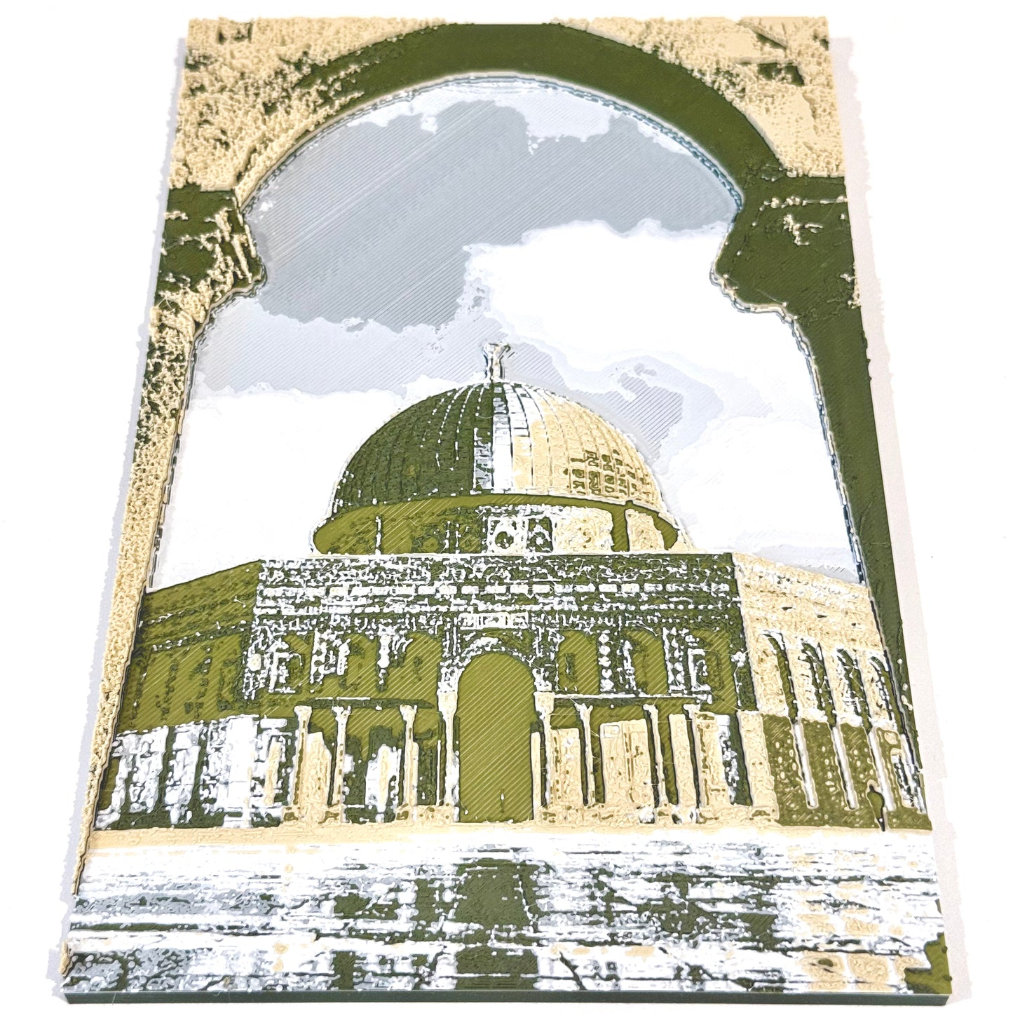 Dome of the Rock: Archway Canvas Relief