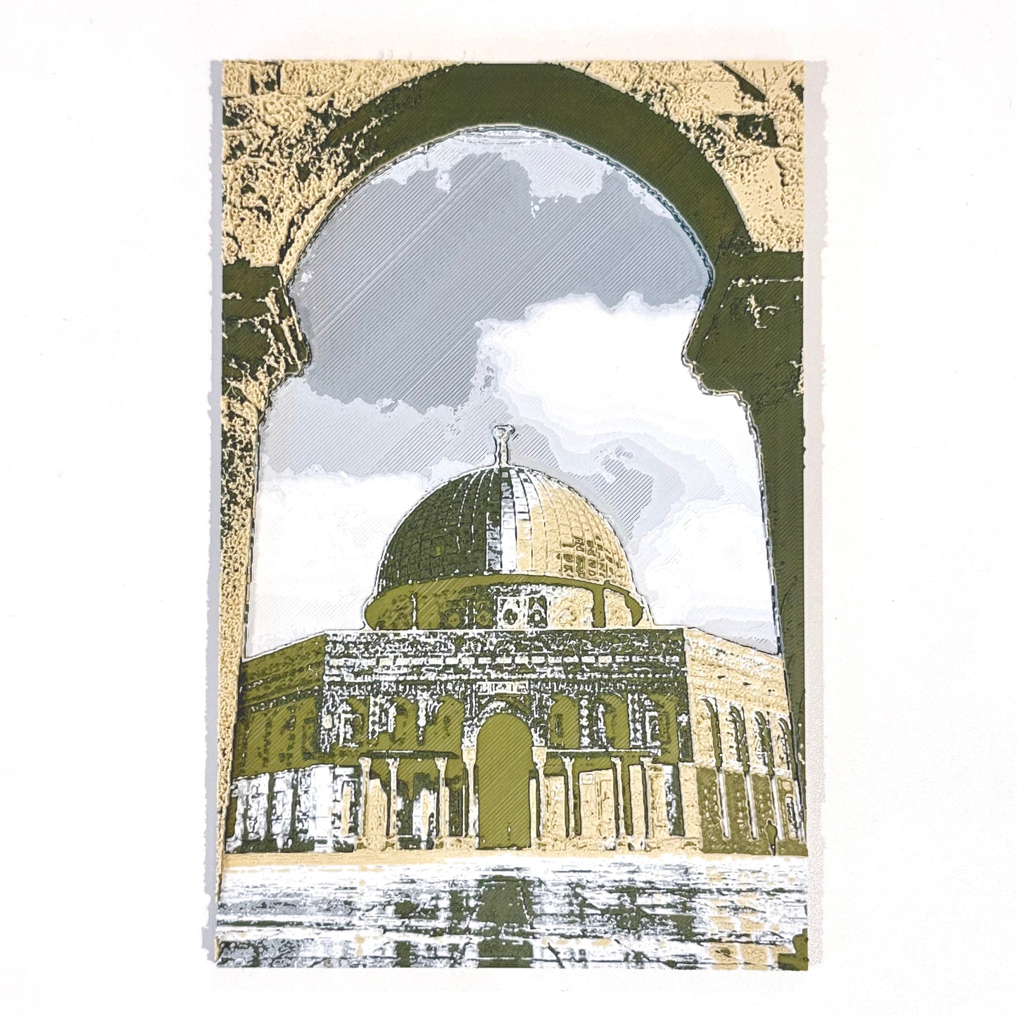 Dome of the Rock: Archway Canvas Relief