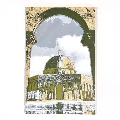 Dome of the Rock: Archway Canvas Relief