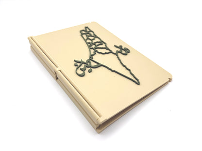 A6 Palestine 1946 Map Notebook