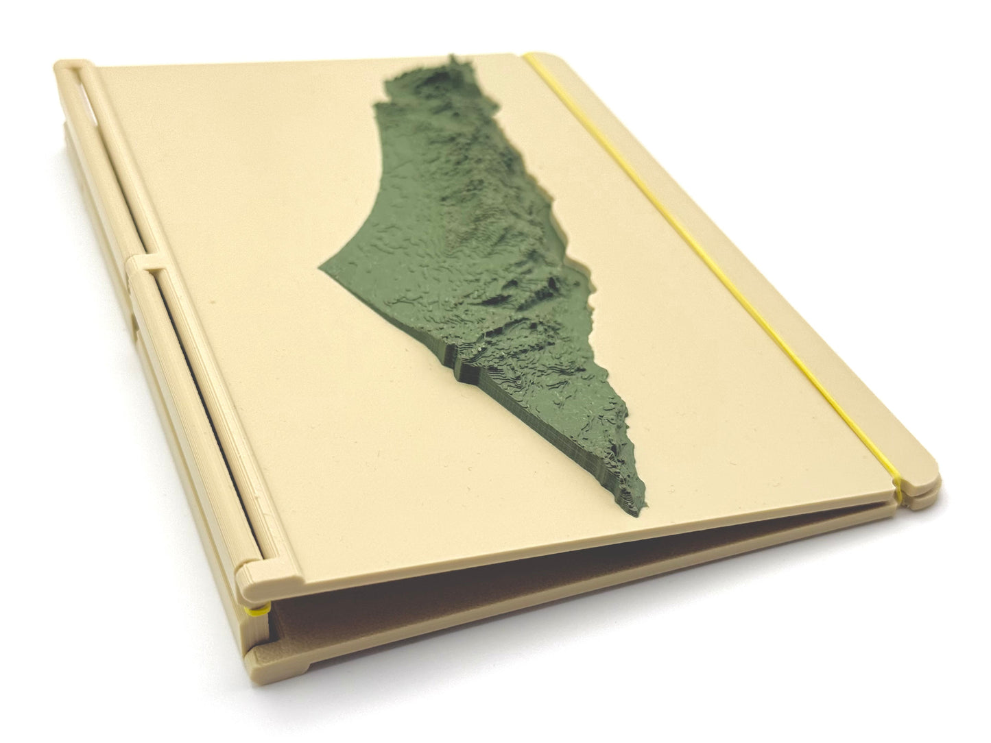 A6 Palestine Terrain Notebook