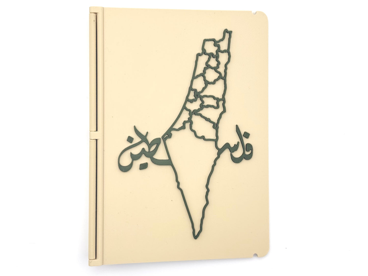 A6 Palestine 1946 Map Notebook