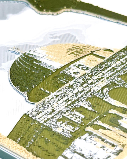 Dome of the Rock: Archway Canvas Relief