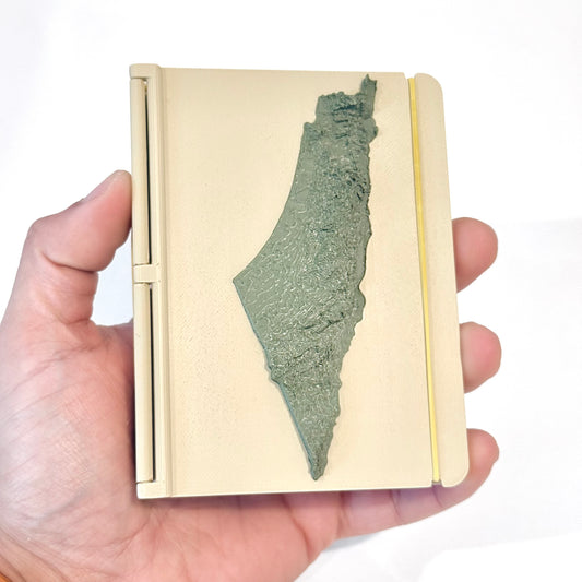 A7 Palestine Terrain Notebook