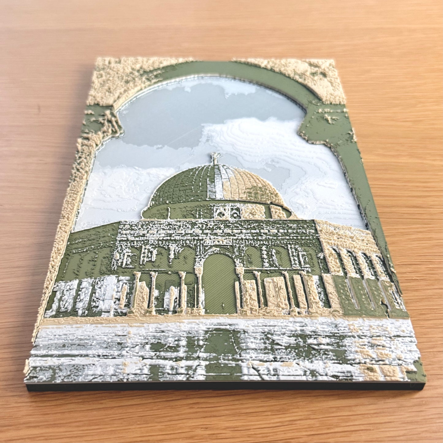 Dome of the Rock: Archway Canvas Relief